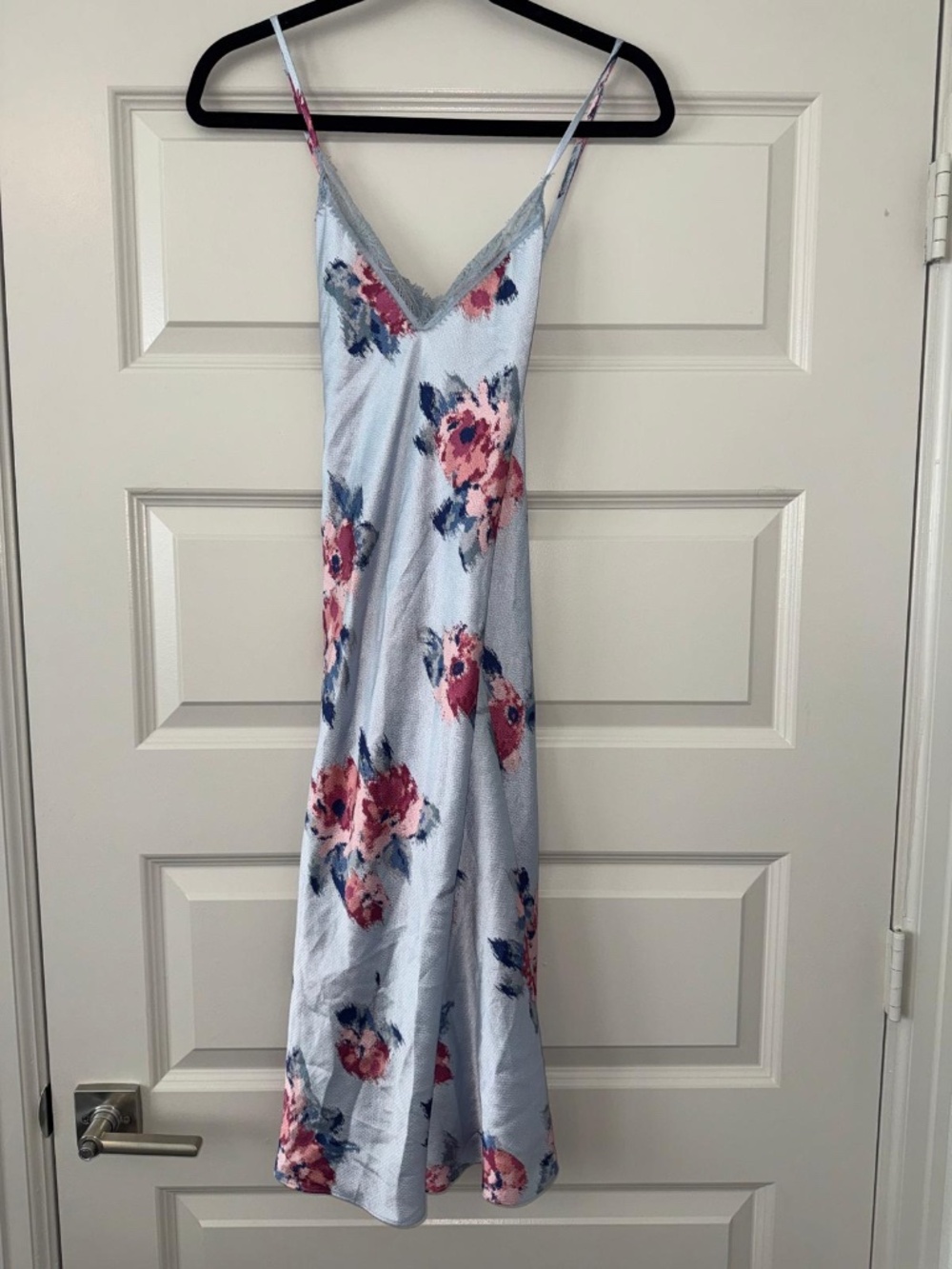 In Bloom by Jonquil Nightgown Women's Pajama Top Dress Floral - SIZE MEDIUM M